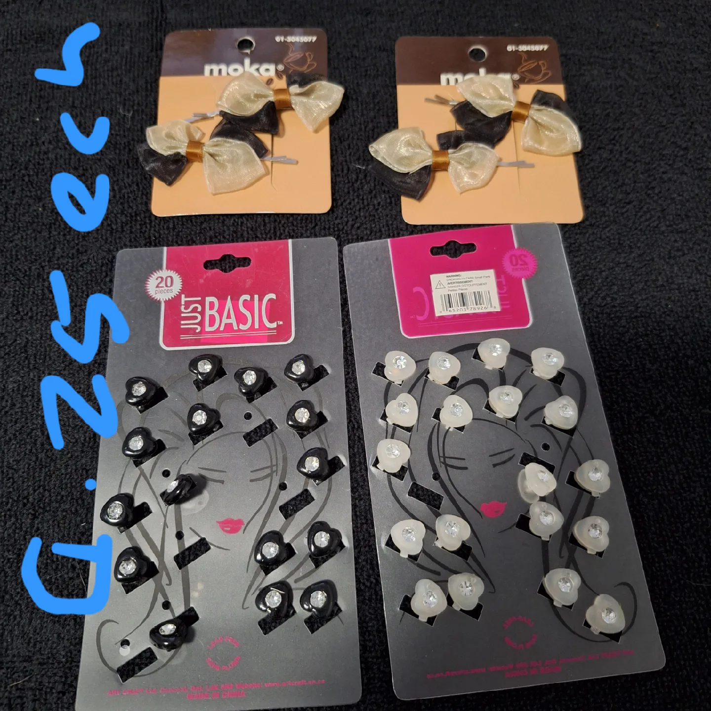 Assorted Hair Clips - Dazzle, Sophi, Belle Pastel & More image indicator(10)