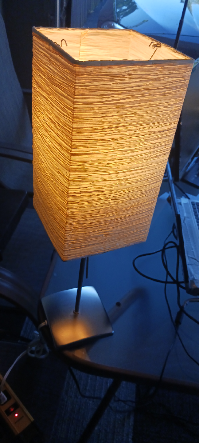 Pair of Square Table Lamps - photo 3