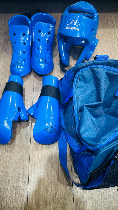 Cazzotto Inc. Karate Sparring Gear Set - Blue