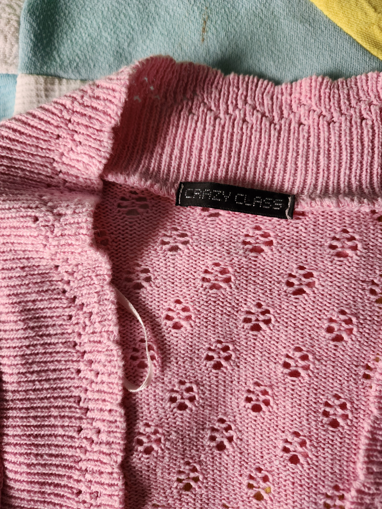 pink knit bolero by Crazy Class - photo 5