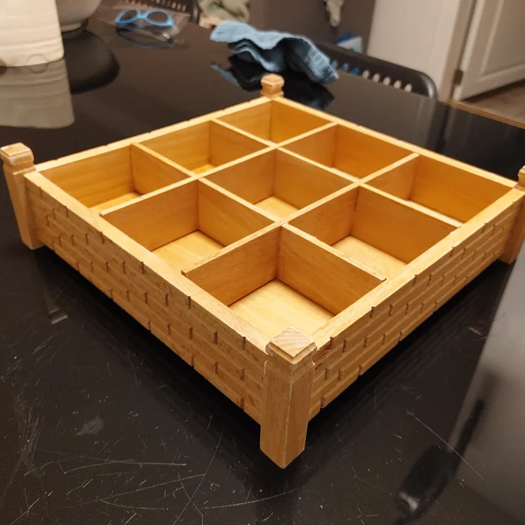 Wooden Box Organizer thumbnail