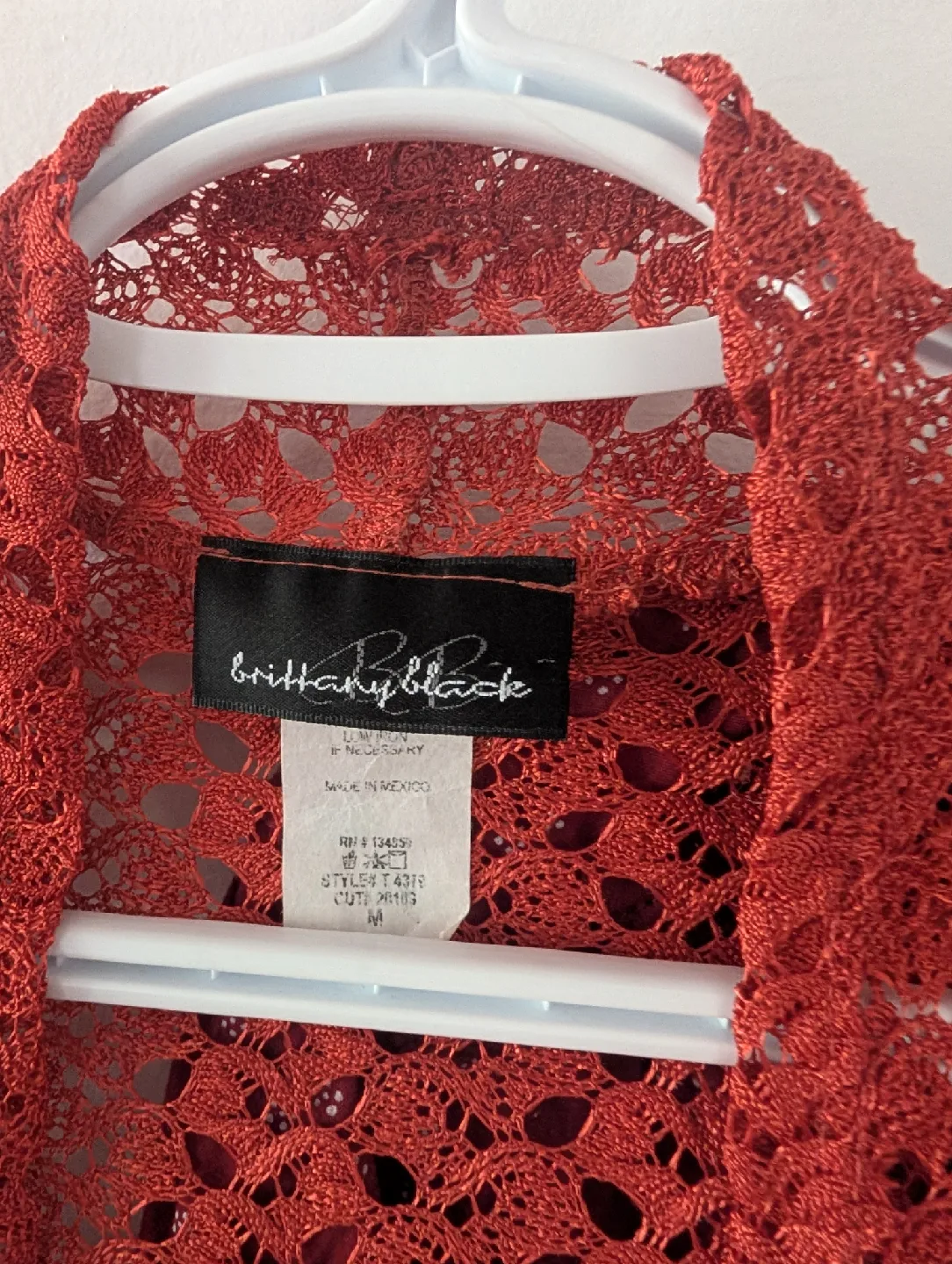 3 women's tops bundle in red/orange shade image indicator(7)