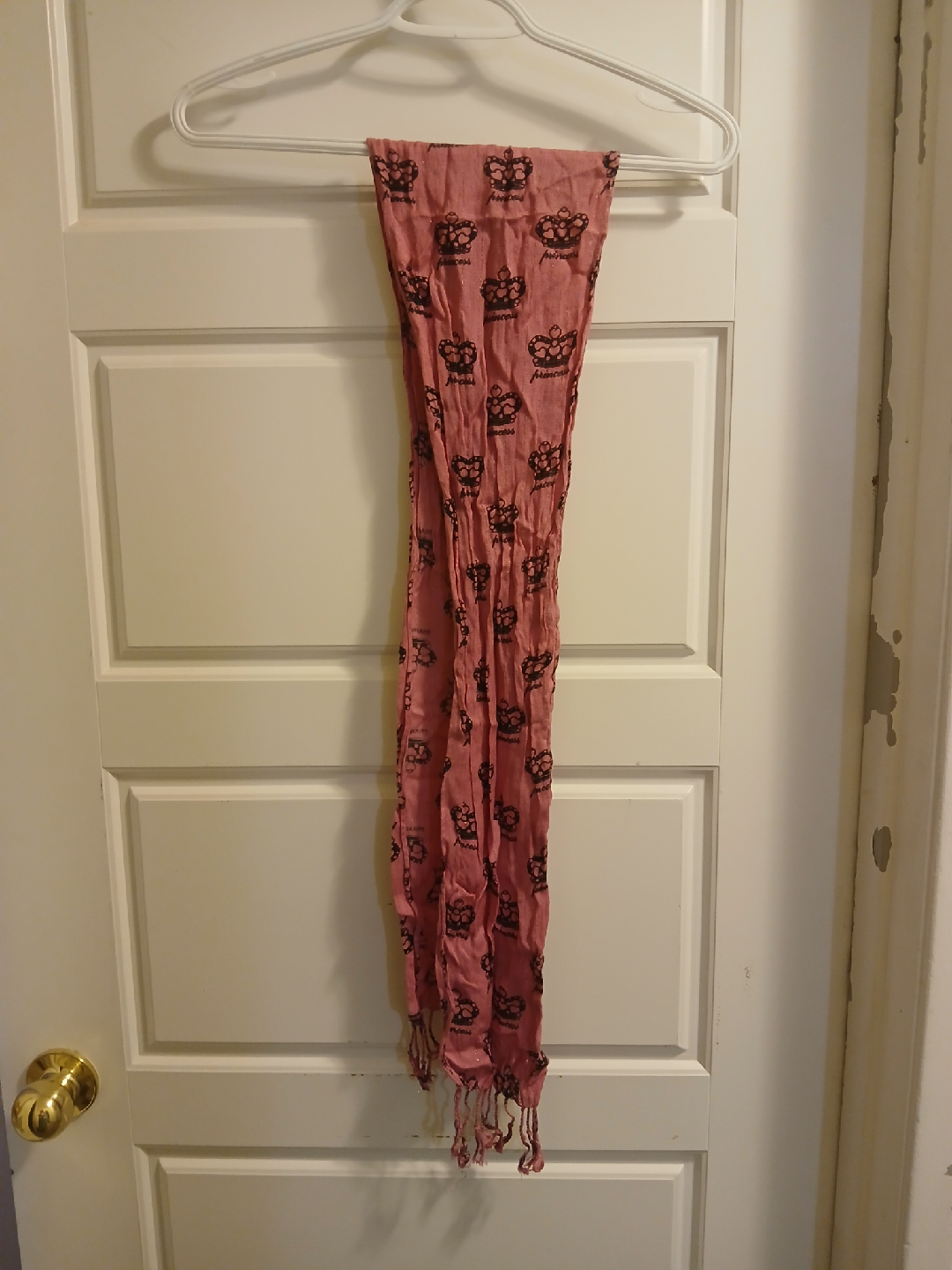 Vintage Y2K Princess Scarf - Pink