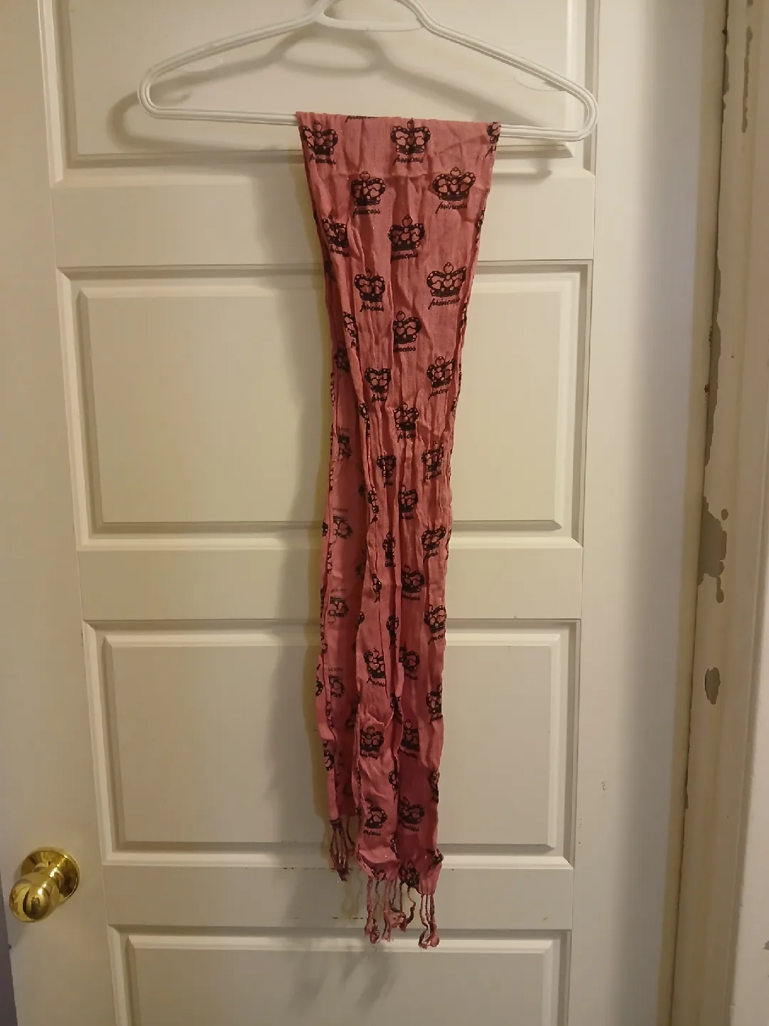 Vintage Y2K Princess Scarf - Pink thumbnail