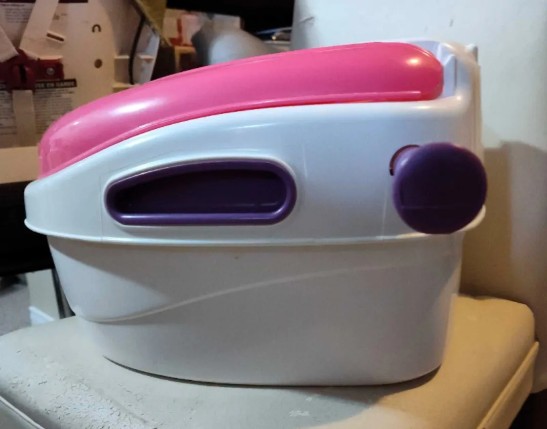 Summer Infant Step By Step Potty - Pink & White 🥕 image indicator(2)