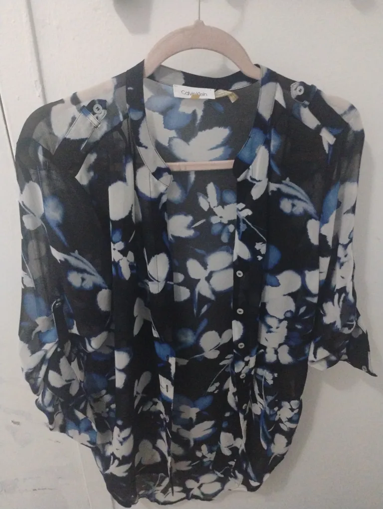 Two Calvin Klein Blouses image indicator(6)