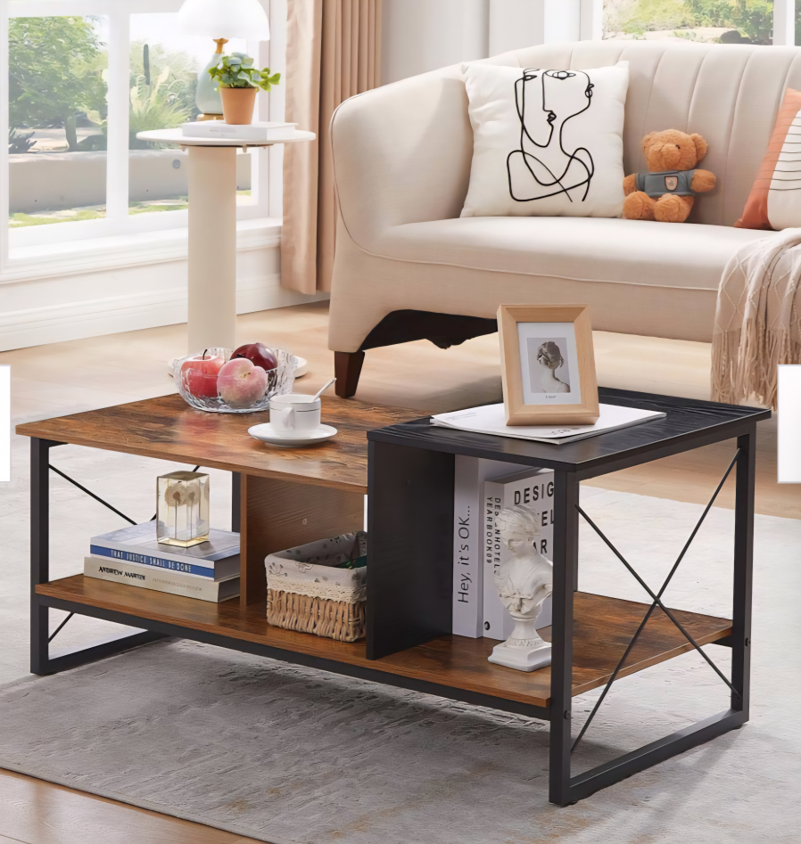 Vecelo Coffee Table - 100x50x46cm - photo 3