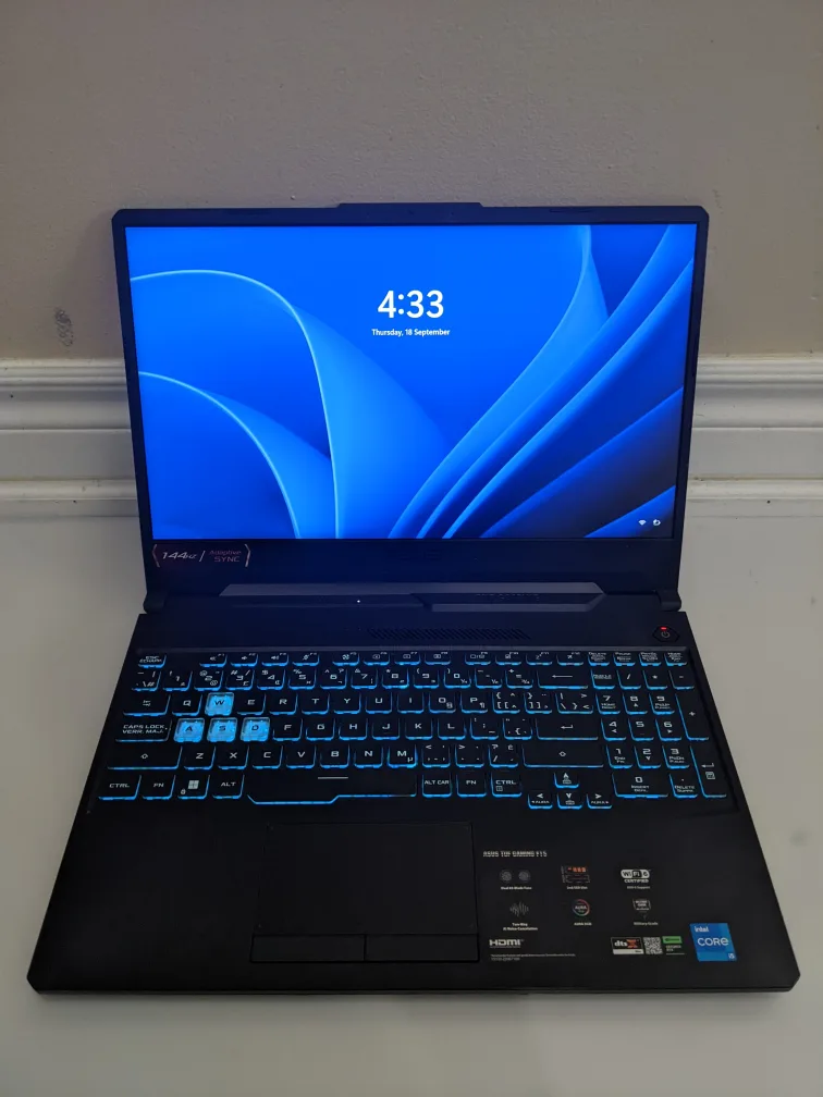 Updated ASUS TUF FX506H Gaming Laptop – i5-11400H, RTX 3050, image indicator(2)