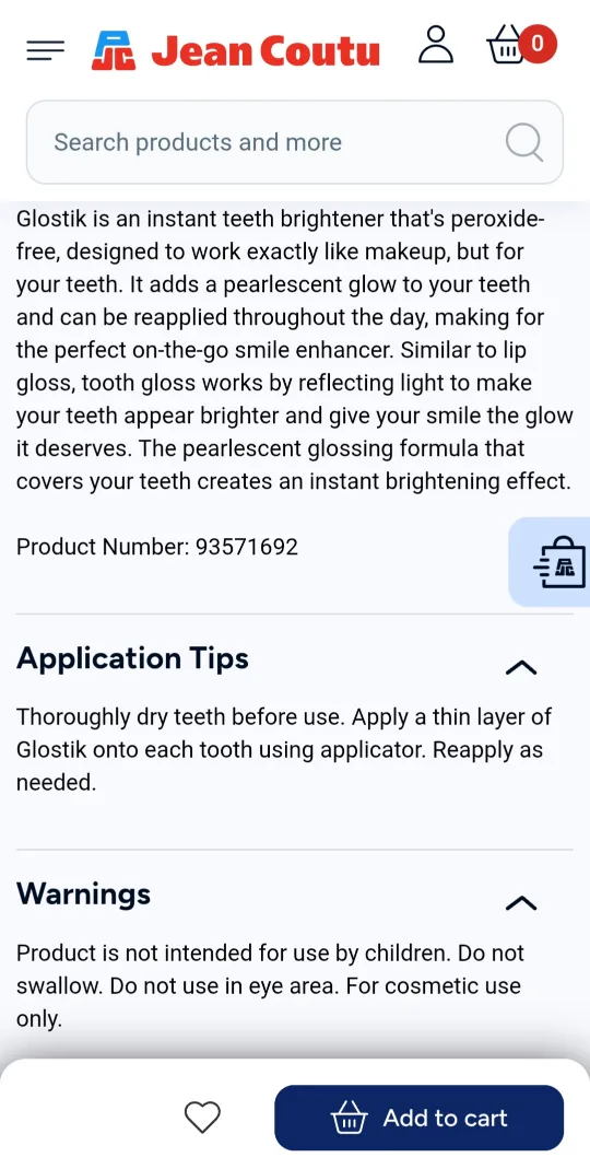 New hismile Glostik Tooth Gloss - 4ml image indicator(4)