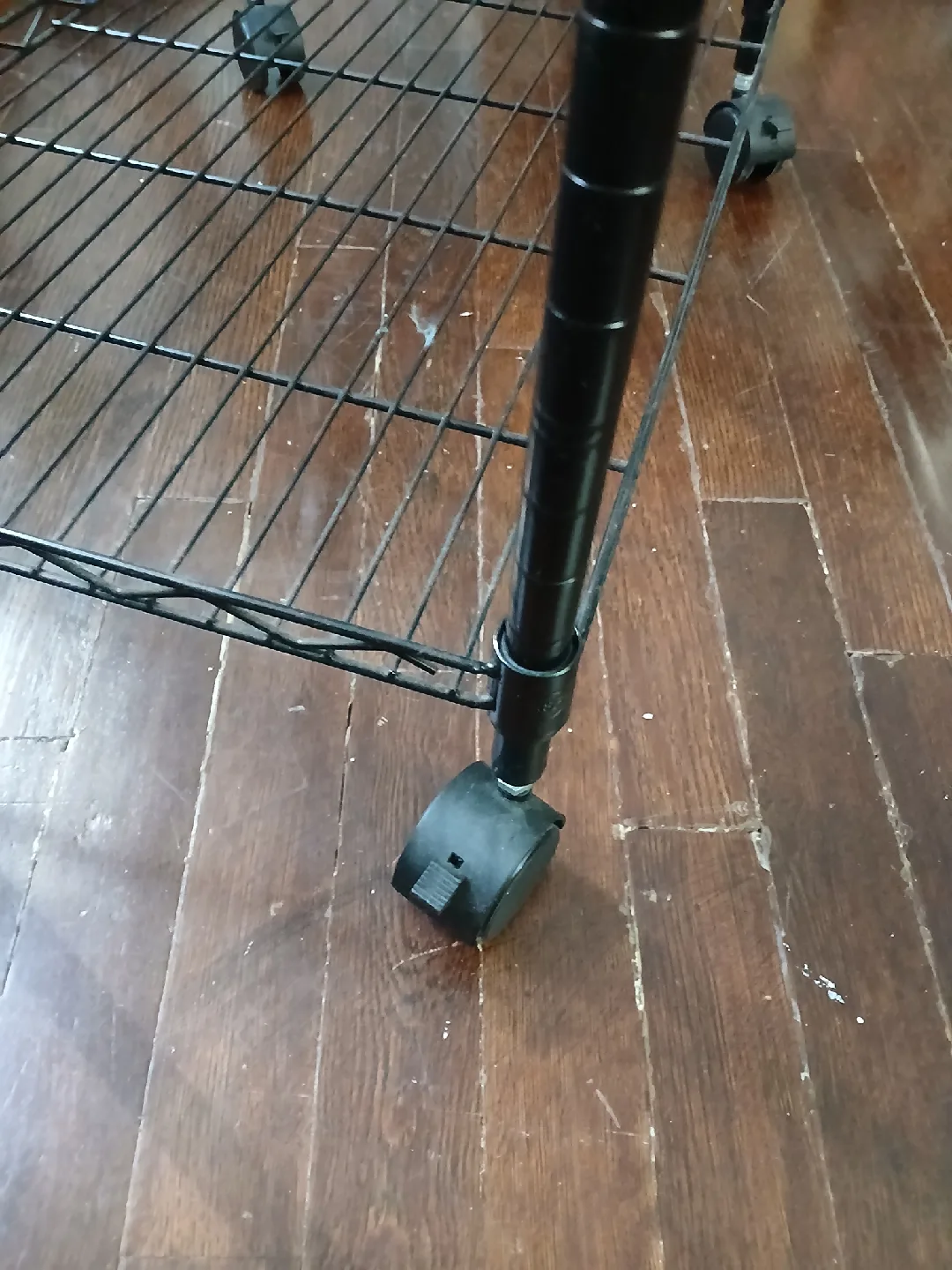 Black Metal Rolling Shelf - 50" Height image indicator(5)