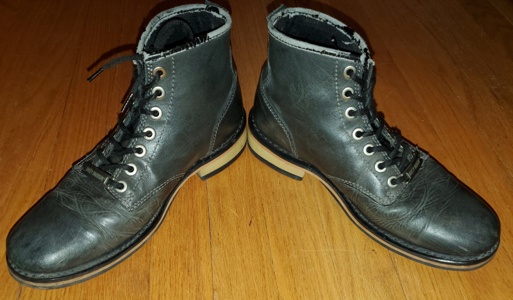 Harley-Davidson Black Leather Ankle Boots - photo 4
