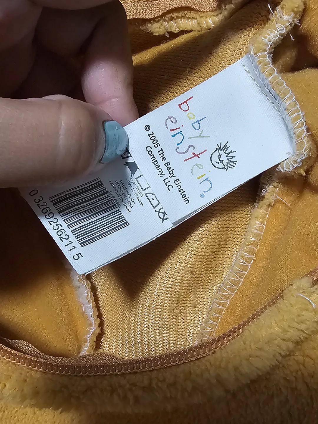 Baby Einstein Lion Costume Onesie image indicator(3)