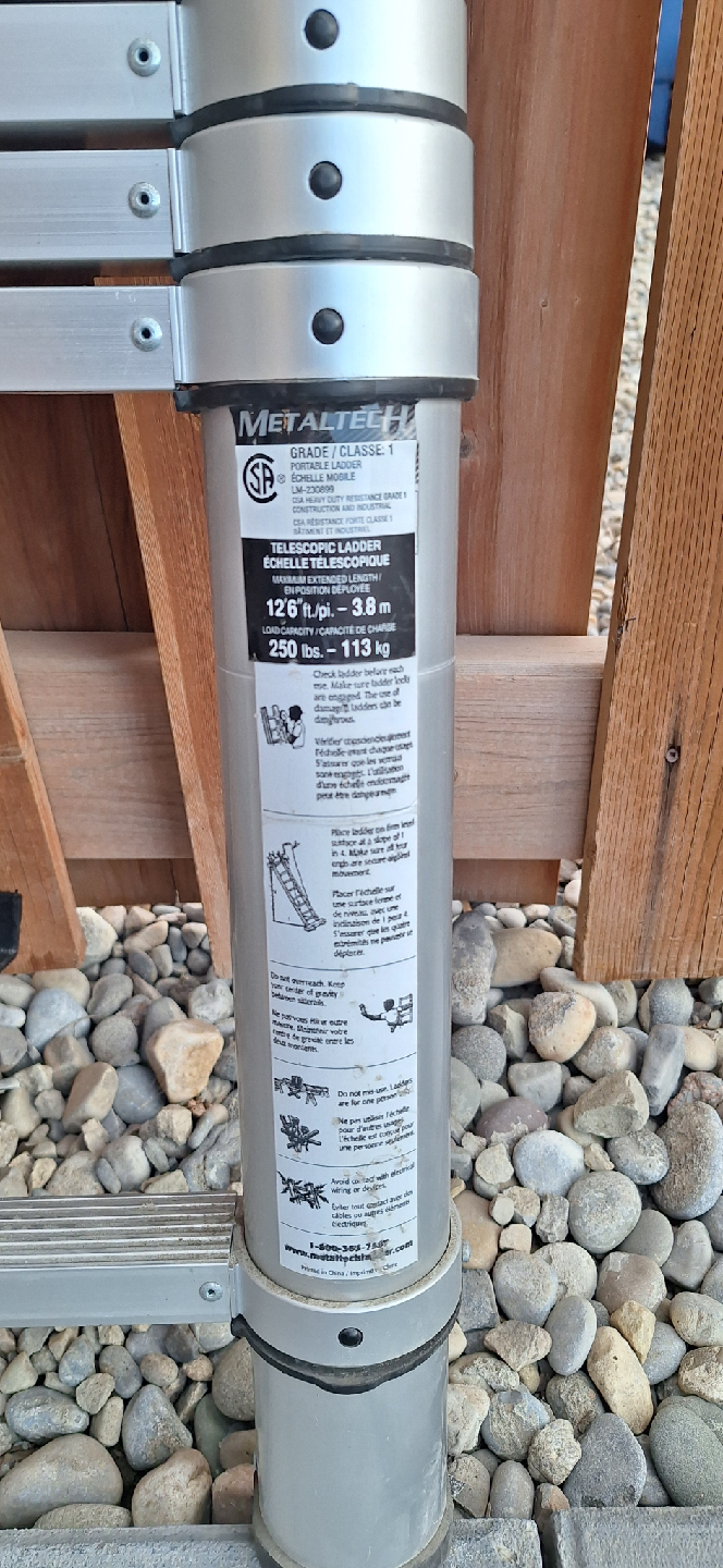 Metaltech Telescopic Ladder - Portable Grade 1 - photo 5