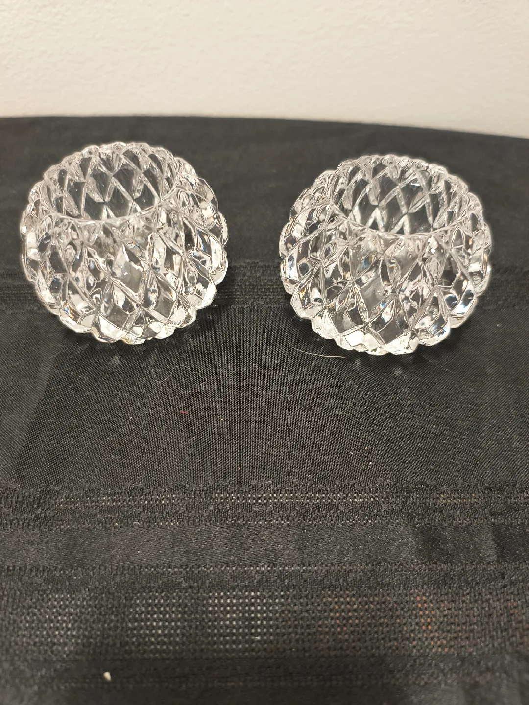 Crystal Tealight Candle Holders (Set of 2) thumbnail