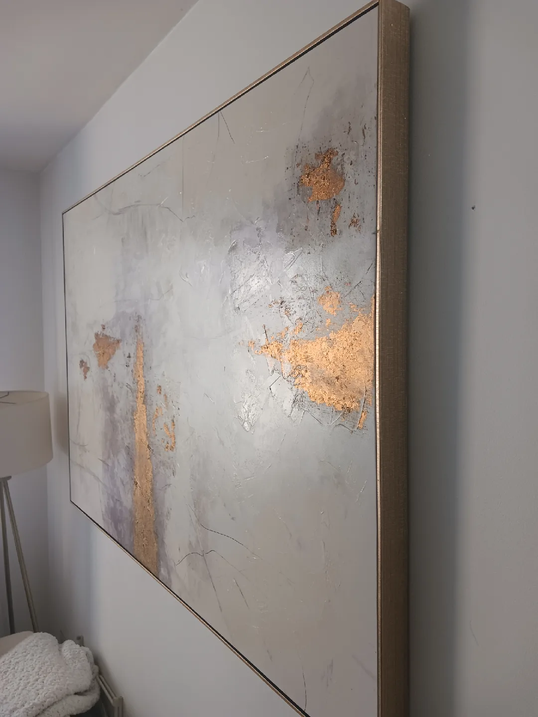 ✨ Modern Gold Abstract Canvas Wall Art -✨ Abstract Wall Art image indicator(7)