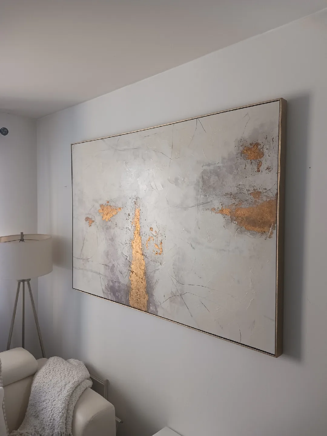 ✨ Modern Gold Abstract Canvas Wall Art -✨ Abstract Wall Art image indicator(8)