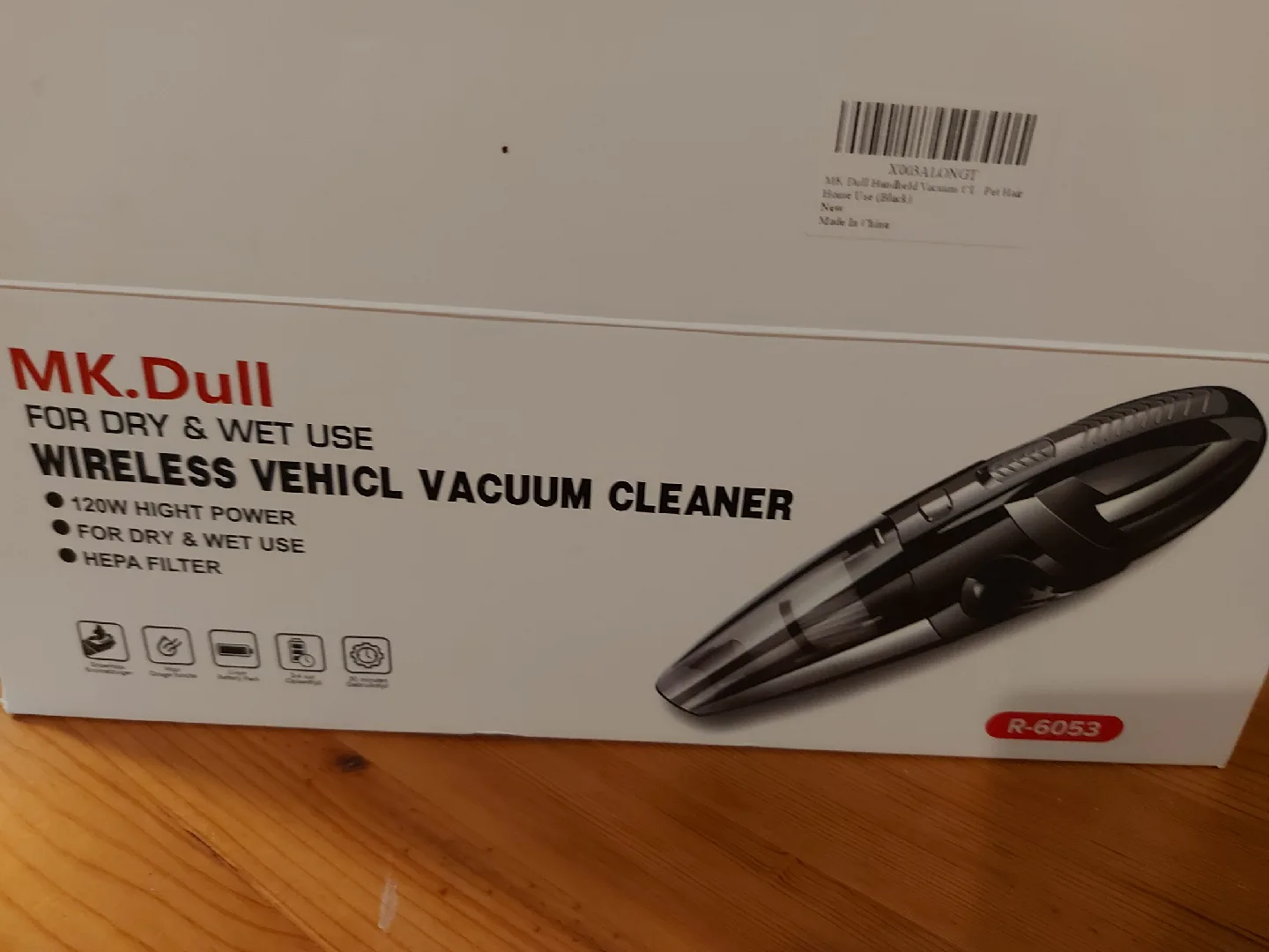 New MK.Dull Wireless Handheld Vacuum Cleaner thumbnail