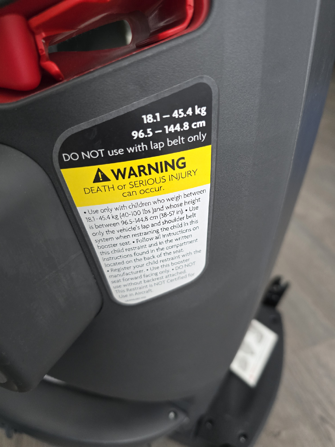 UPPAbaby Alta Booster Seat - photo 2