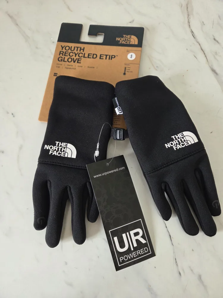 The North Face Youth Recycled Etip Glove - Black, Size S image indicator(2)