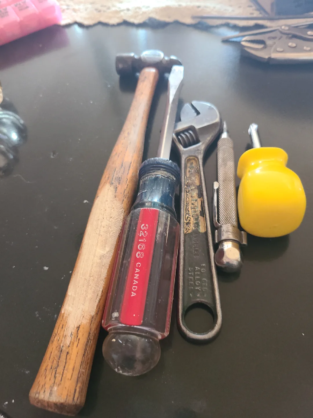 Mixed Tools - Hammer, Screwdriver, Wrench 🥕 thumbnail