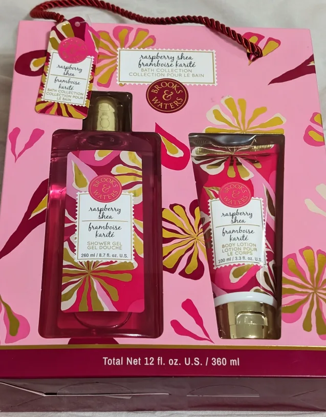 Brooks & Waters Raspberry Shea Bath Collection thumbnail