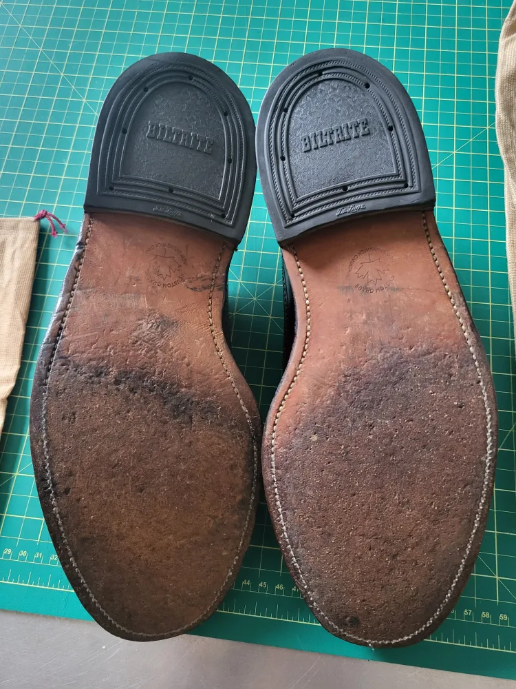 Burgundy, Leather Wingtip Dress Shoes image indicator(4)