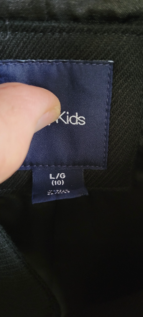 Gap Kids Black Jacket - Size L (10) - photo 4