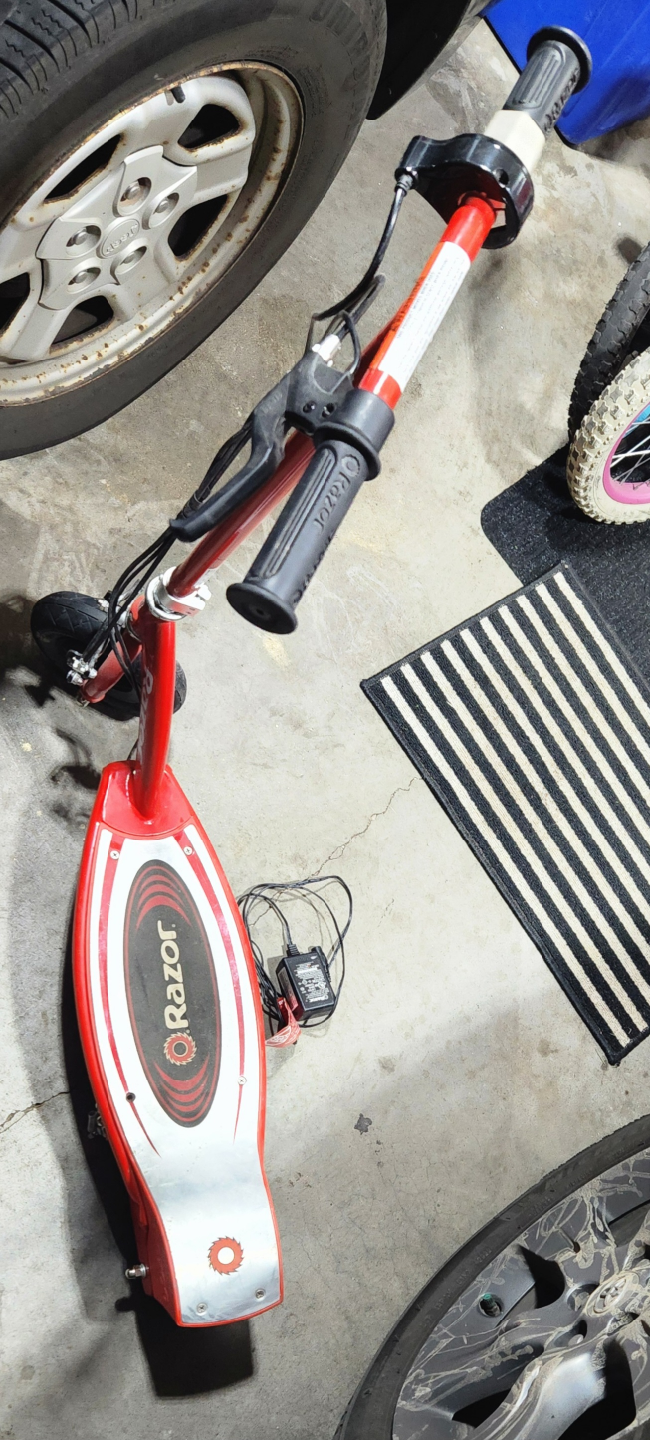 Razor Electric Scooter - Red and Silver