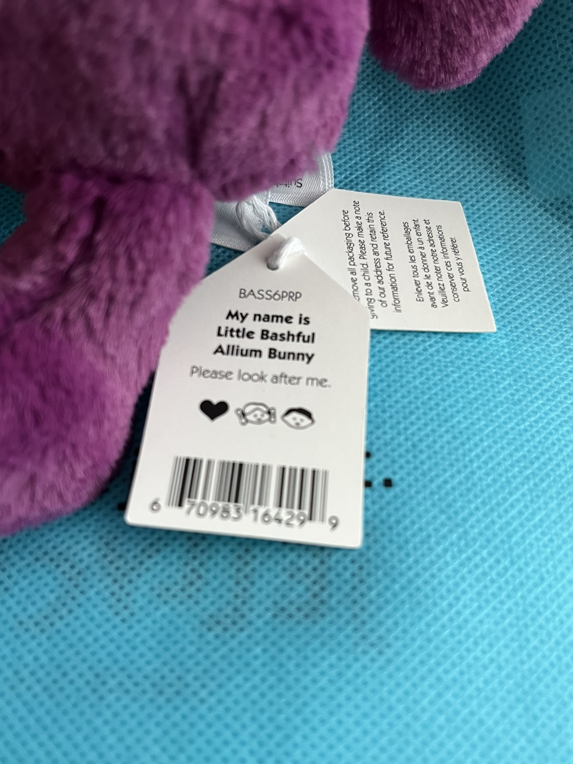 Jellycat Little Allium Bunny - photo 3