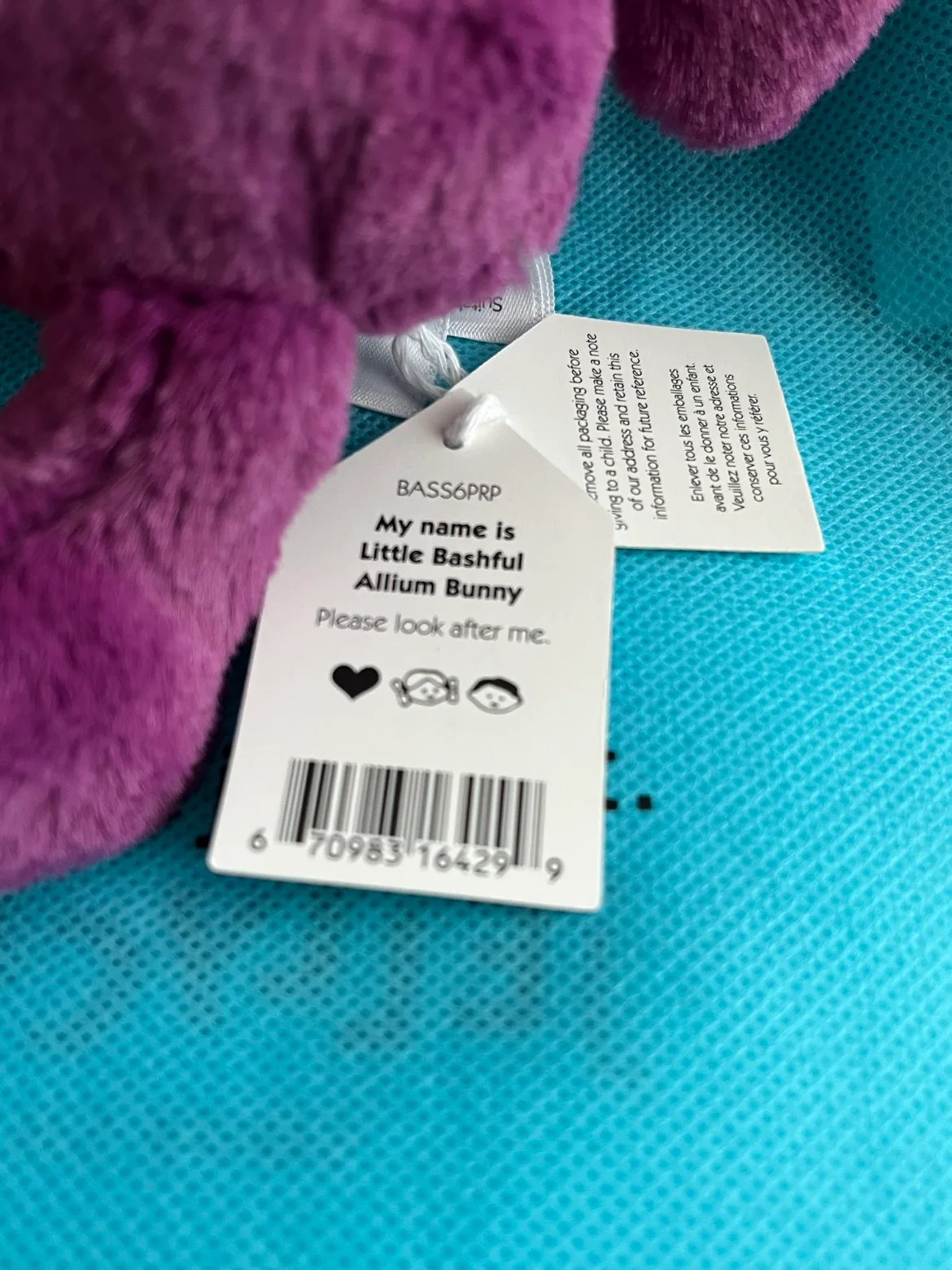 Jellycat Little Allium Bunny image indicator(3)