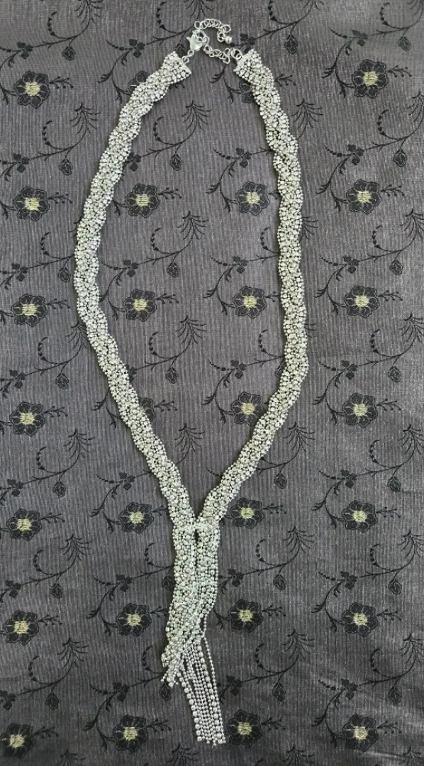 Rhinestone Y Necklace thumbnail