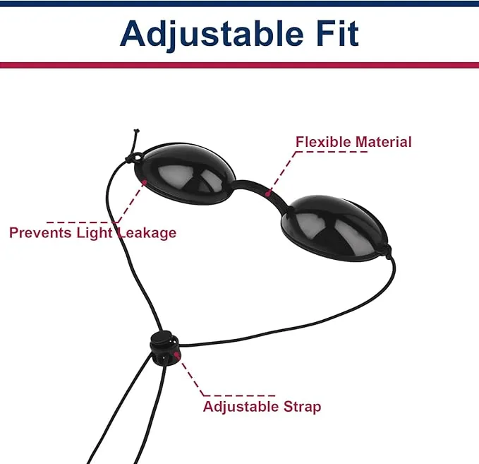 Tanning Bed Eye Protection Goggles - 3 pieces🥕 image indicator(2)