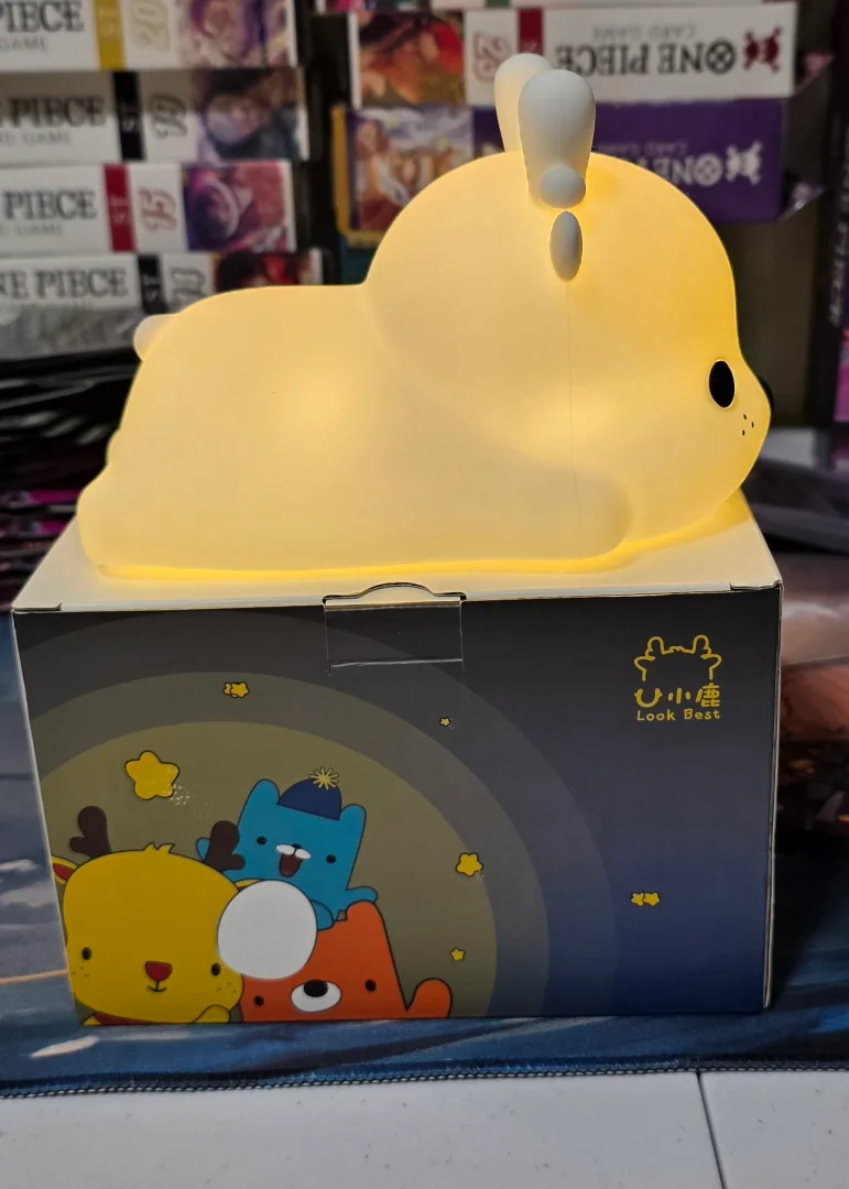 Silicone Lamp Deerlet Lamp for Bedside Night Light image indicator(2)