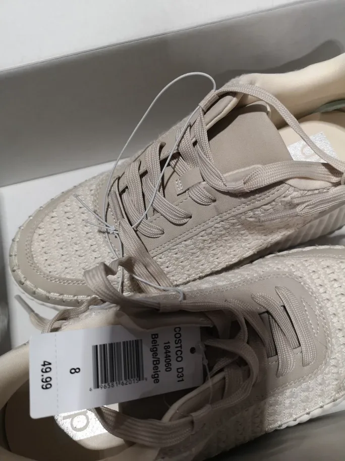 Beige/Beige Women's Shoes - Size 8 thumbnail