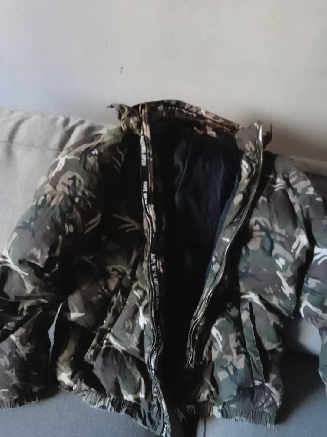 Aape by A Bathing Ape Camo Puffer Jacket image indicator(2)