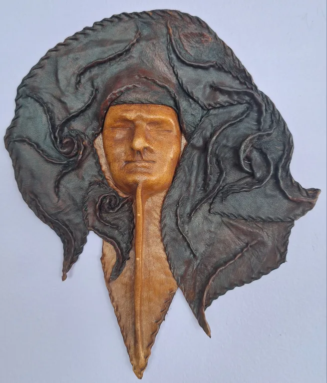Leather Face Wall Art thumbnail