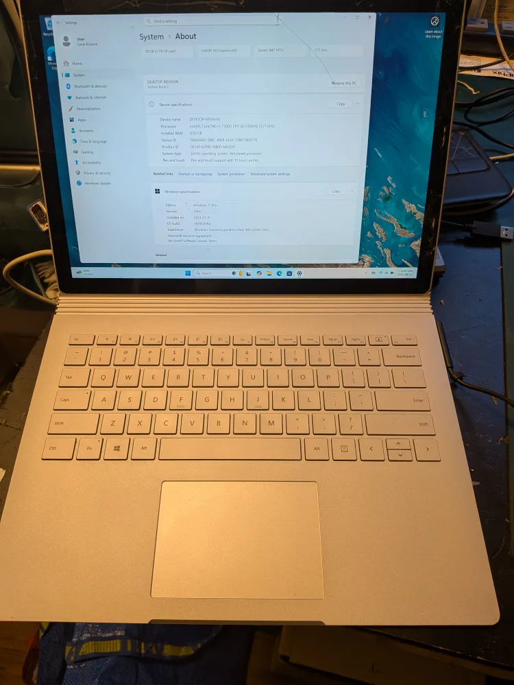 Microsoft Surface Book 2 Laptop *Read* thumbnail
