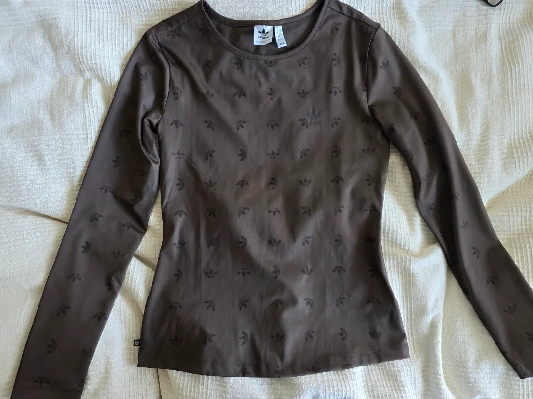 Adidas Trefoil Long Sleeve Top - Size M image indicator(2)