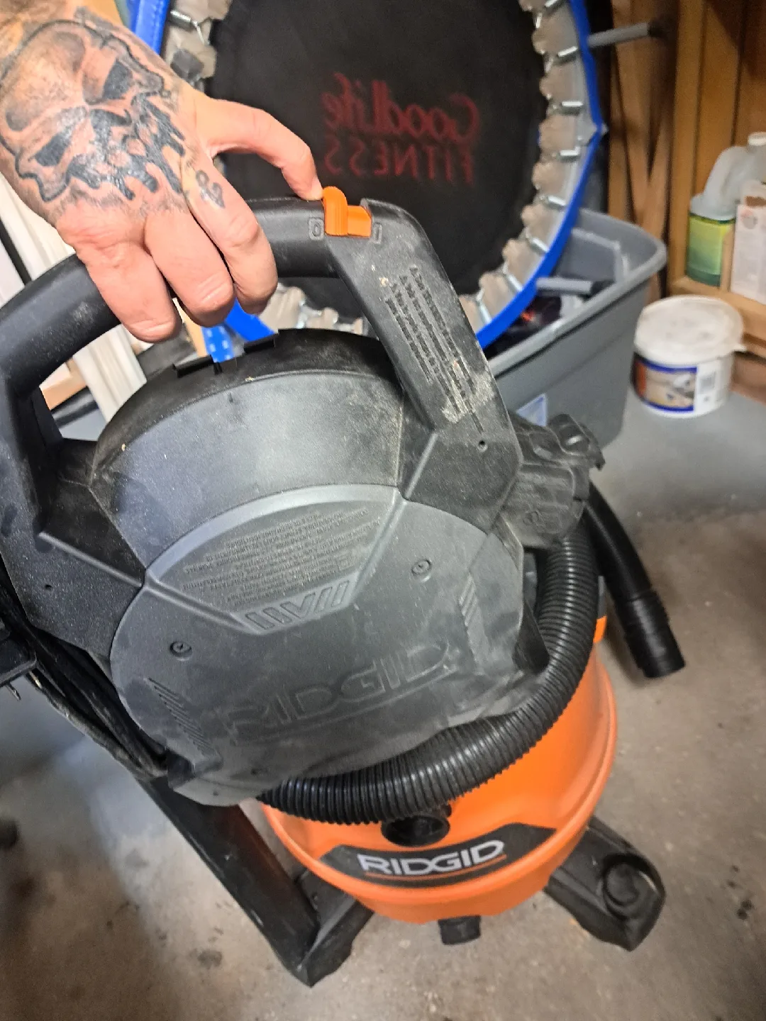 Ridgid HD16000 Wet/Dry Vac image indicator(2)