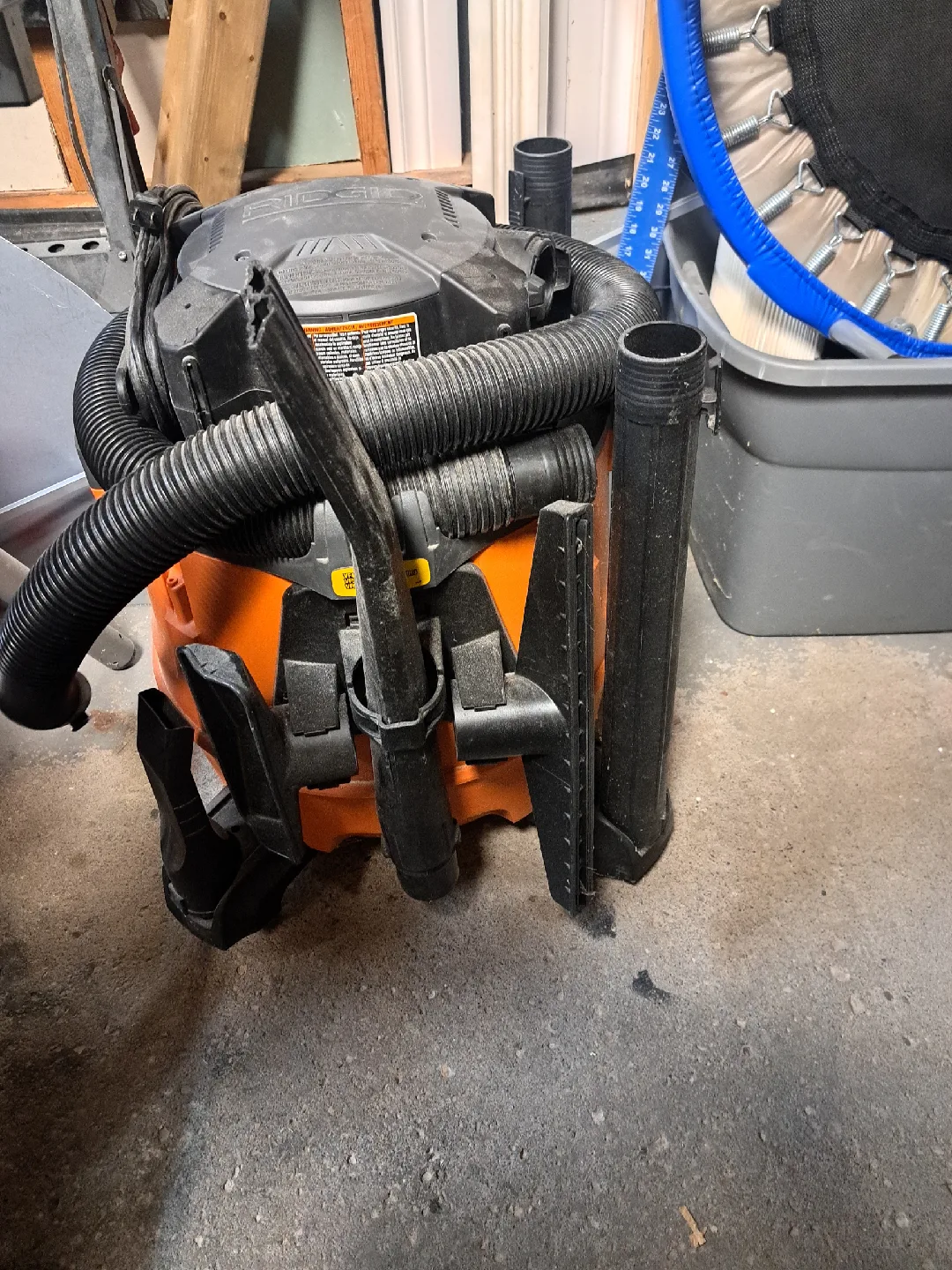 Ridgid HD16000 Wet/Dry Vac image indicator(3)