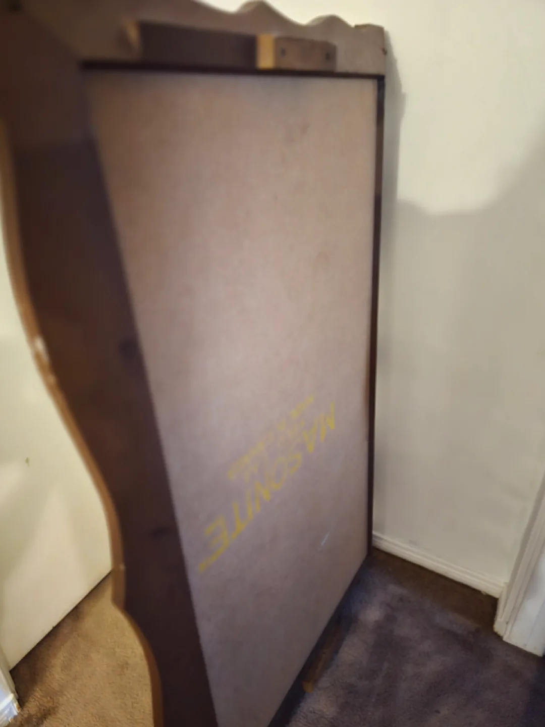 Vintage Masonite Mirror image indicator(2)