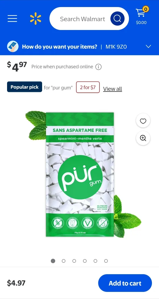 Pür Gum Variety Pack - Gluten Free Vegan (3 for $6!) image indicator(4)