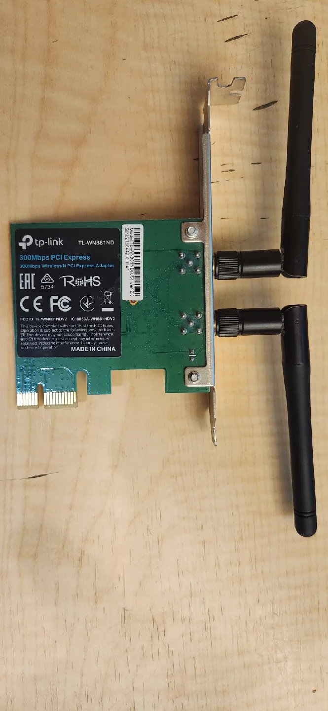 TP-Link TL-WN881ND 300Mbps Wireless N PCI Express Adapter image indicator(3)