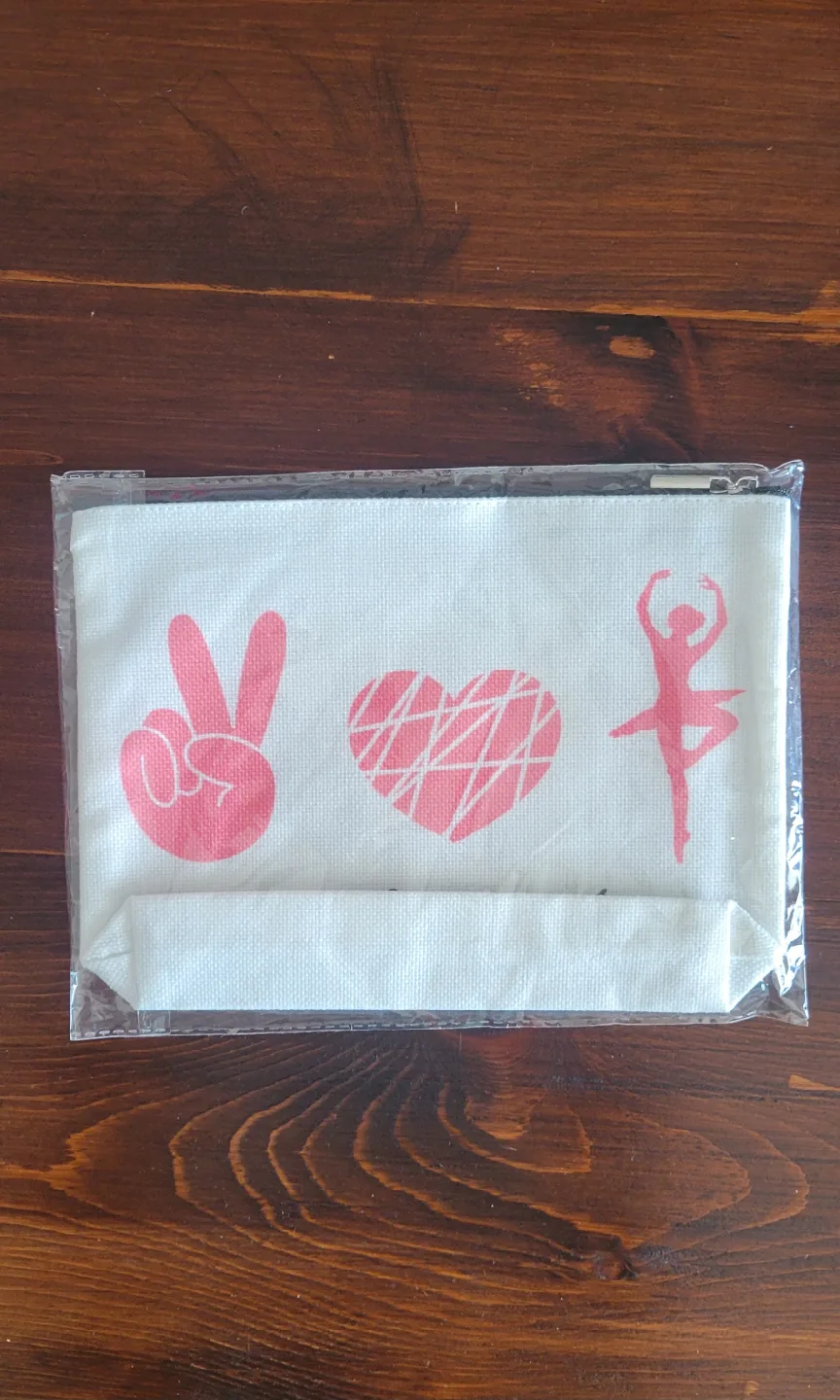 New Peace, Love, Dance Makeup Bag image indicator(2)