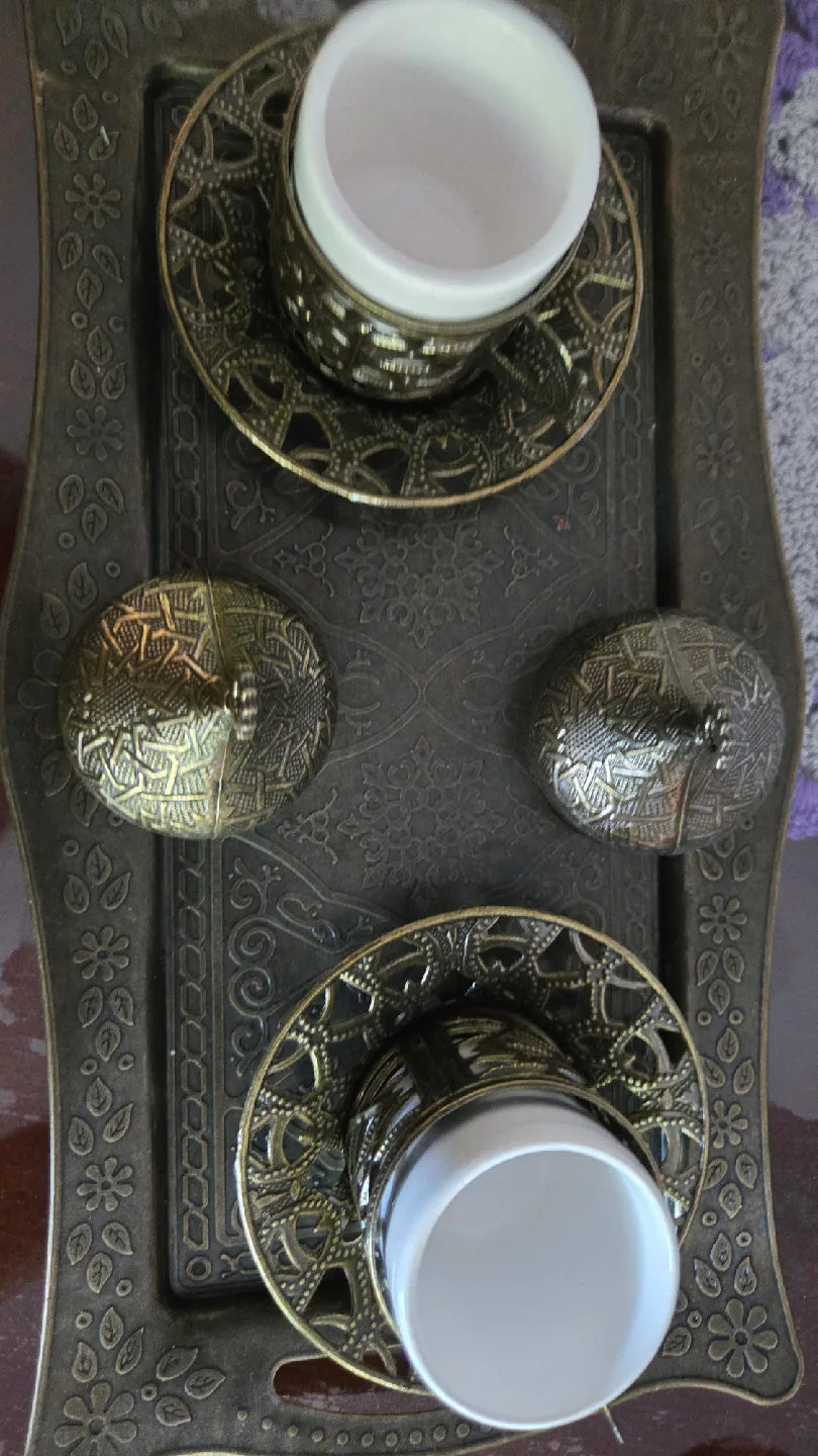 Antique Turkish Coffee Set image indicator(2)