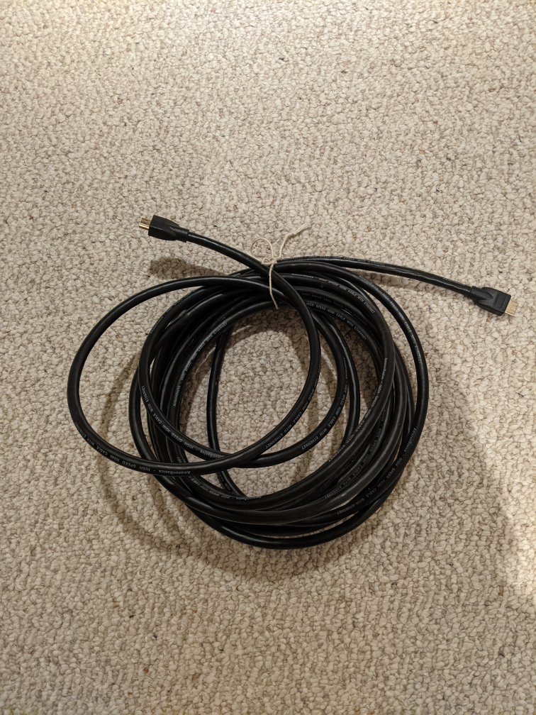 AmazonBasics 25'/7.6m HDMI Cable with Ethernet