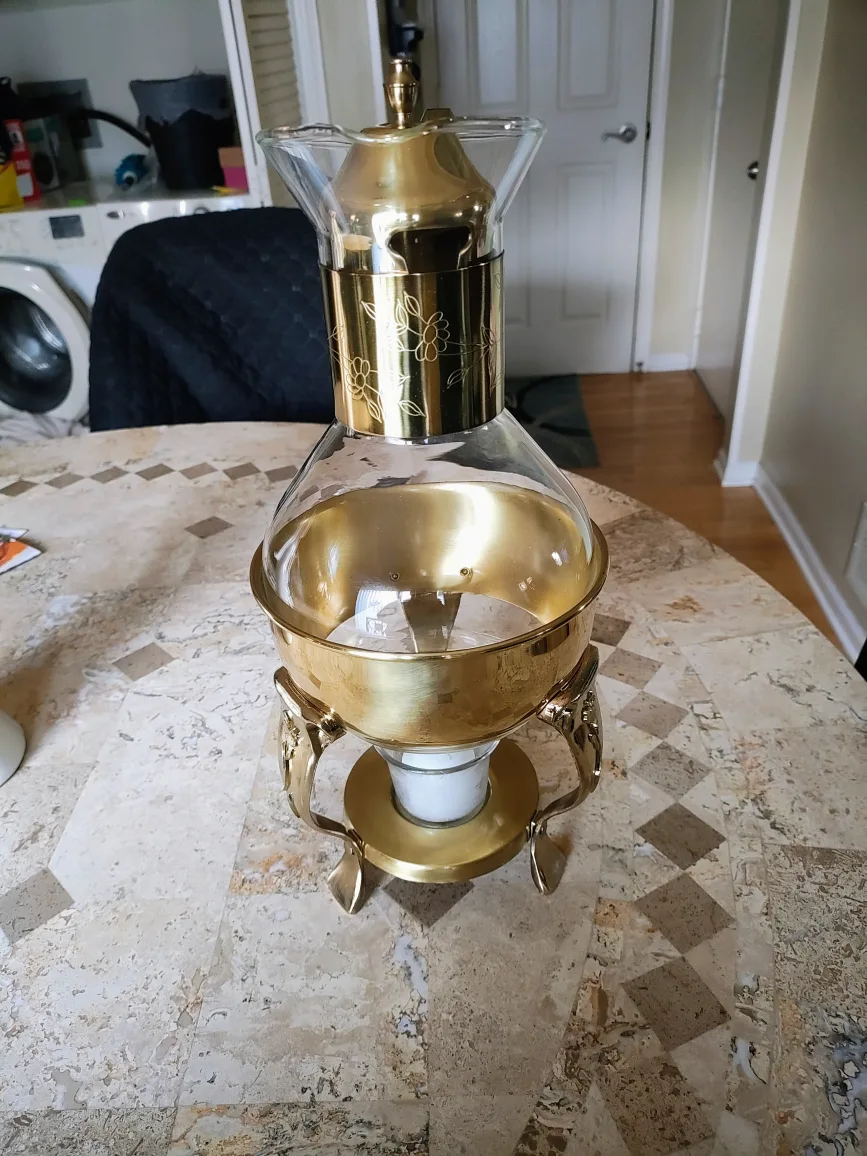 Vintage Princess House Heritage Glass Coffee/ Tea Pot Carafe image indicator(3)