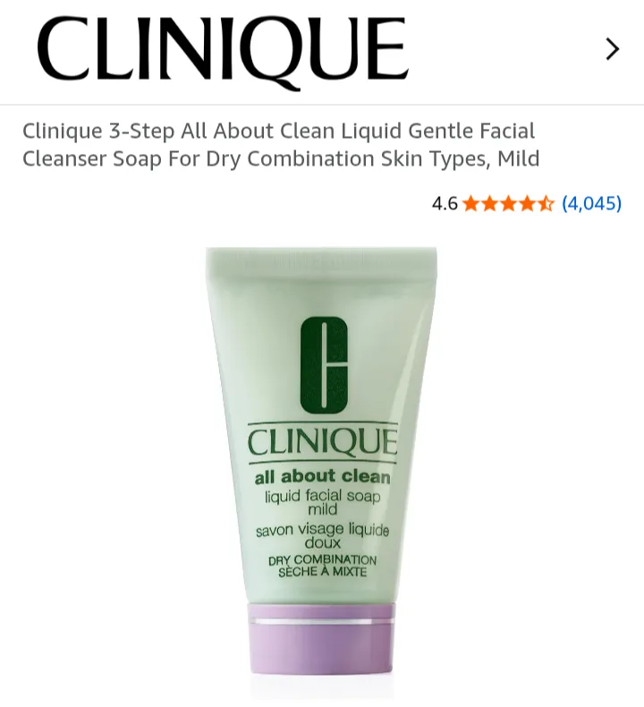 Clinique All About Clean Mild Liquid Facial Soap image indicator(4)
