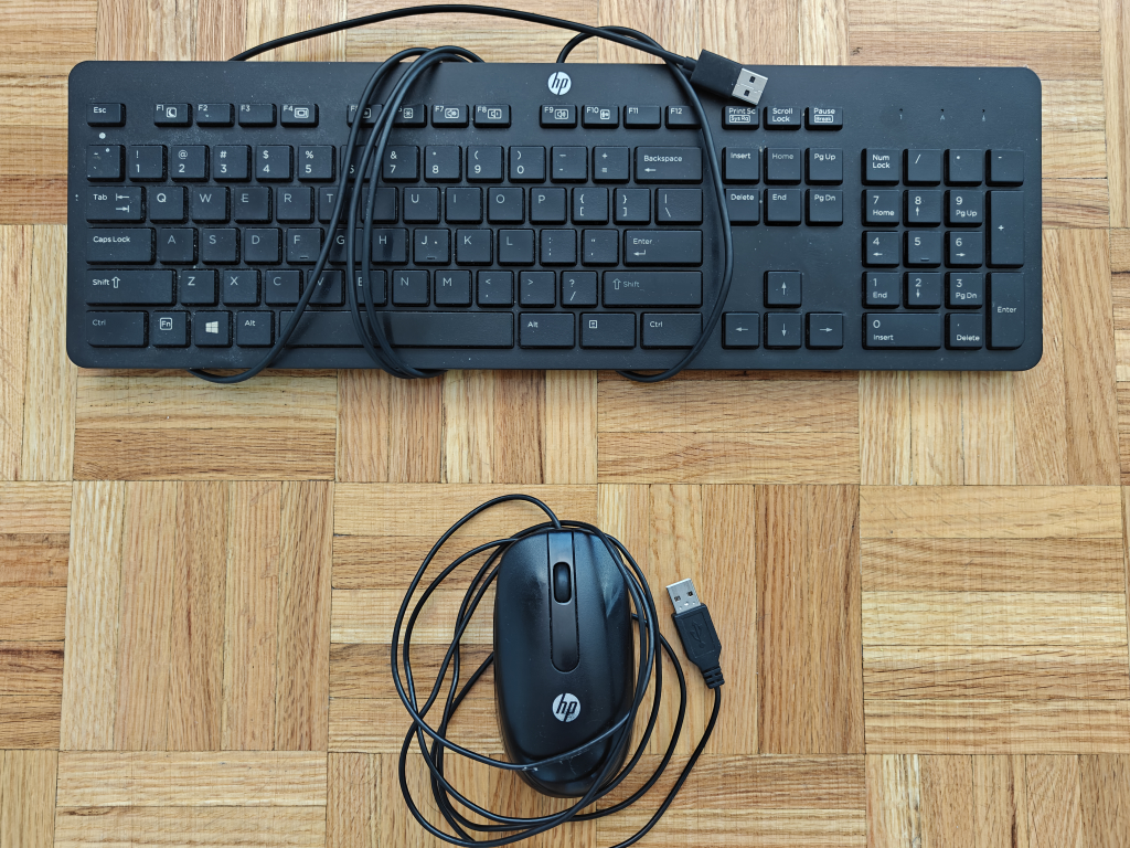 HP Keyboard and Mouse Combo - Black