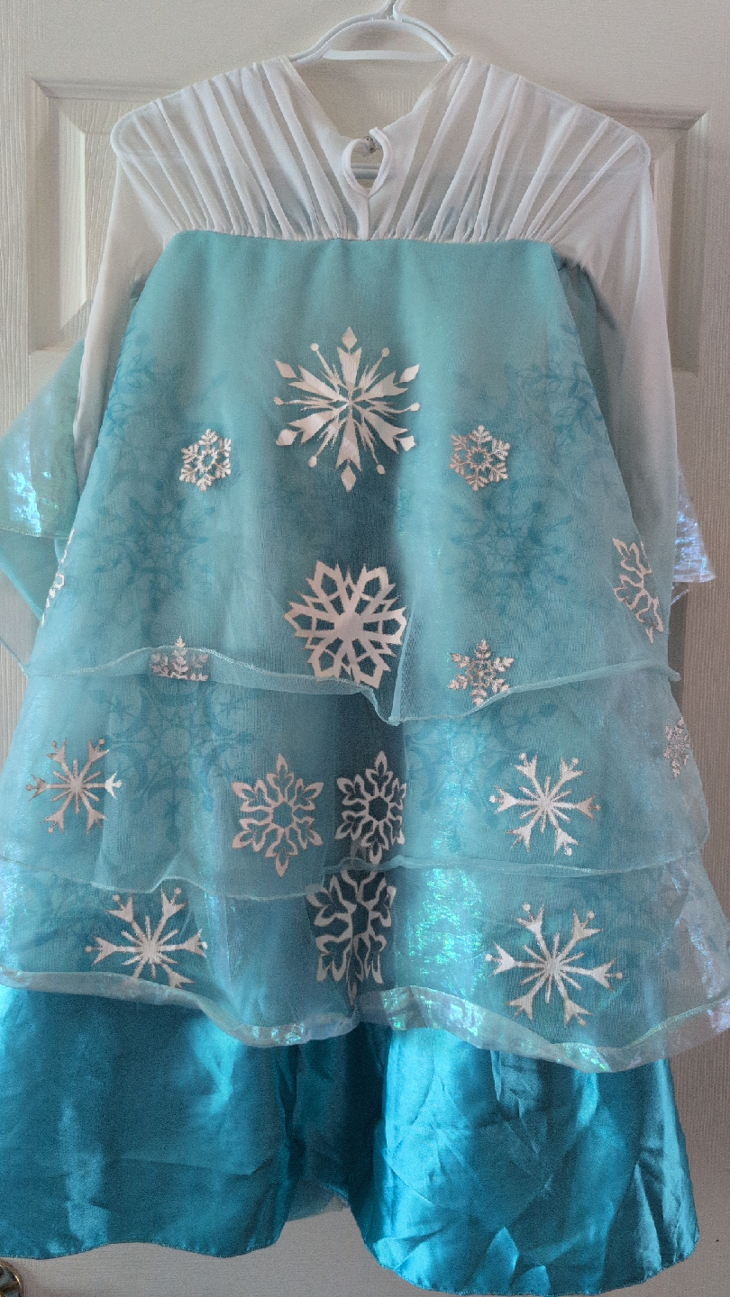 Disney Frozen Elsa Dress Size 5/6 - photo 3